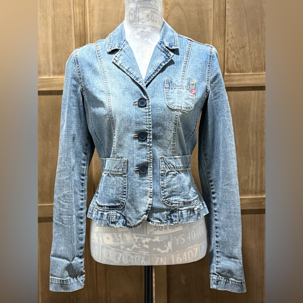 Women's Plugg Denim Blazer/Jacket